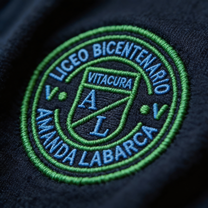 Polerón Azul Marino Liceo Amanda Labarca