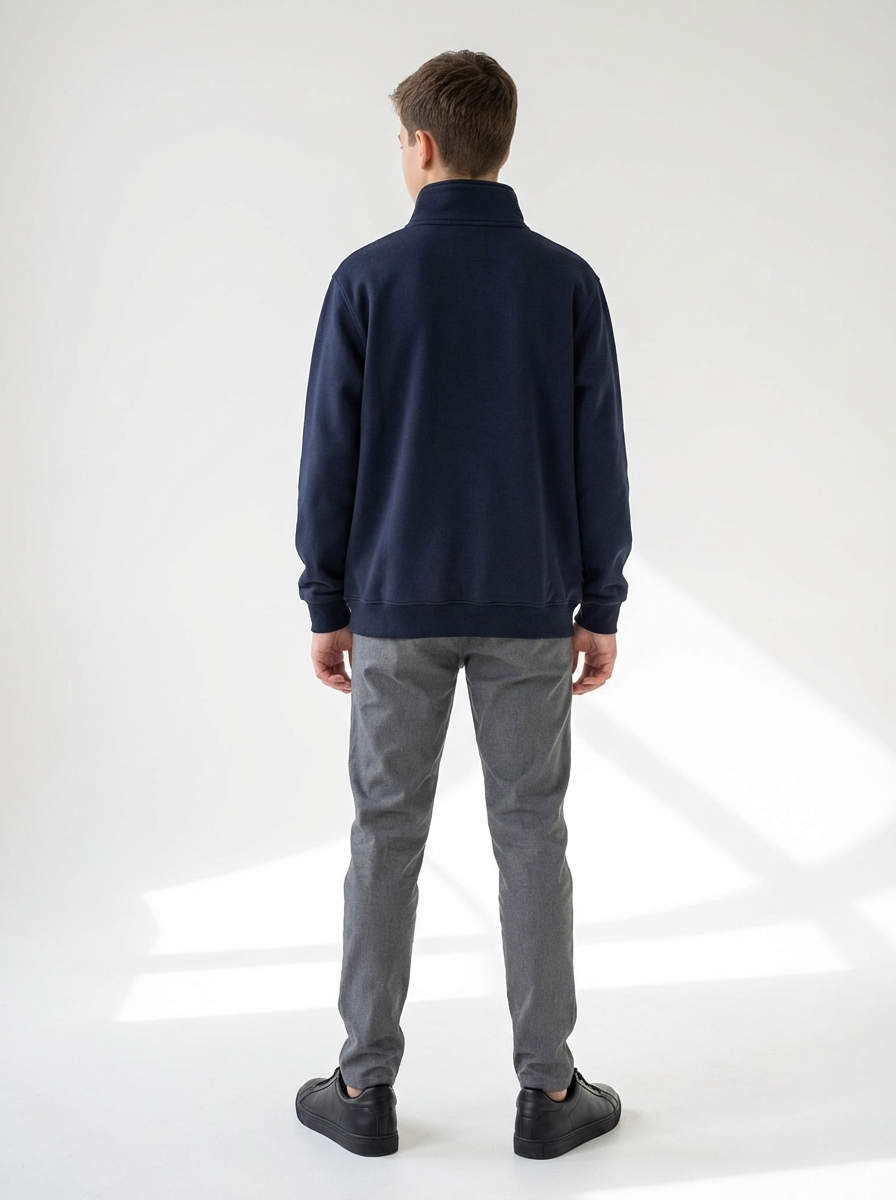 Polerón Azul Marino Liceo Amanda Labarca