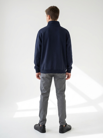 Polerón Azul Marino Liceo Amanda Labarca